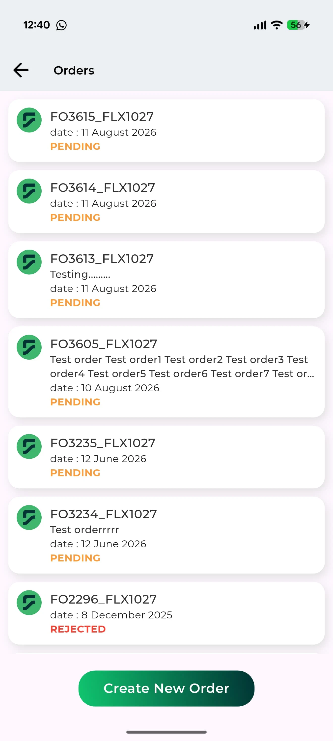 Flexi Fold - Fabricator App screenshot
